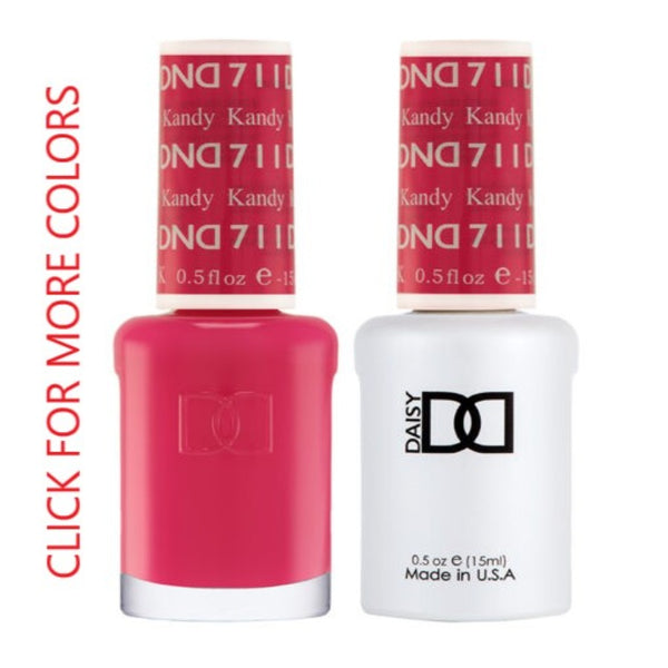 DnD Duo Gel Polish & Lacquer - Colors #711- #746