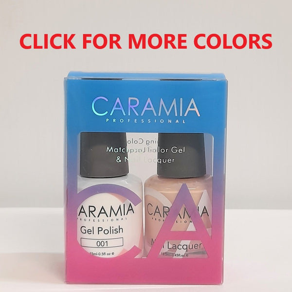 Caramia Matching Duo Color Gel & Nail Lacquer (#1 to #72)