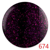 DnD Duo Gel Polish & Lacquer - Colors #674- #710