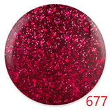 DnD Duo Gel Polish & Lacquer - Colors #674- #710