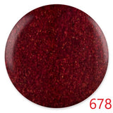 DnD Duo Gel Polish & Lacquer - Colors #674- #710