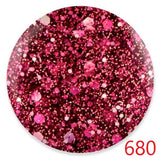 DnD Duo Gel Polish & Lacquer - Colors #674- #710