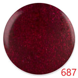 DnD Duo Gel Polish & Lacquer - Colors #674- #710