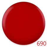 DnD Duo Gel Polish & Lacquer - Colors #674- #710