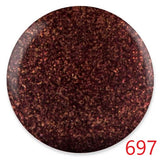 DnD Duo Gel Polish & Lacquer - Colors #674- #710