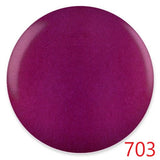 DnD Duo Gel Polish & Lacquer - Colors #674- #710