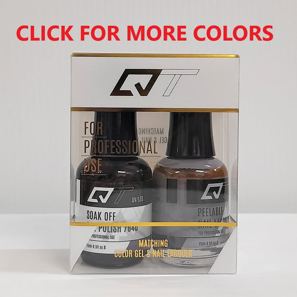 QT Matching Duo Color Gel & Nail Lacquer (#46 to #90)
