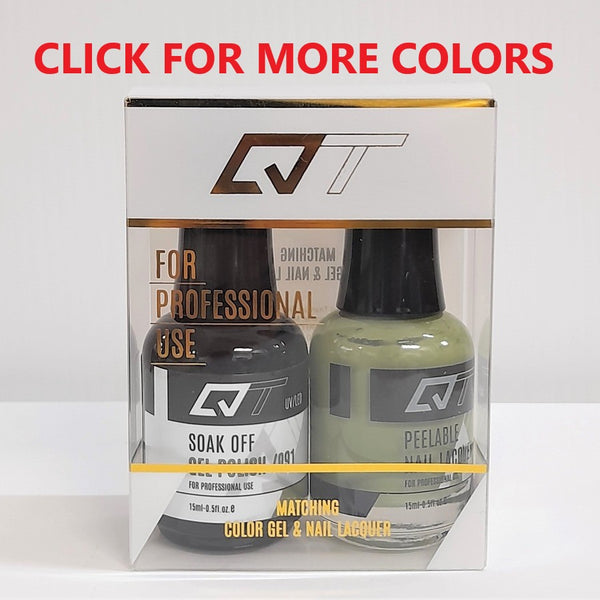 QT Matching Duo Color Gel & Nail Lacquer (#91 to #135)