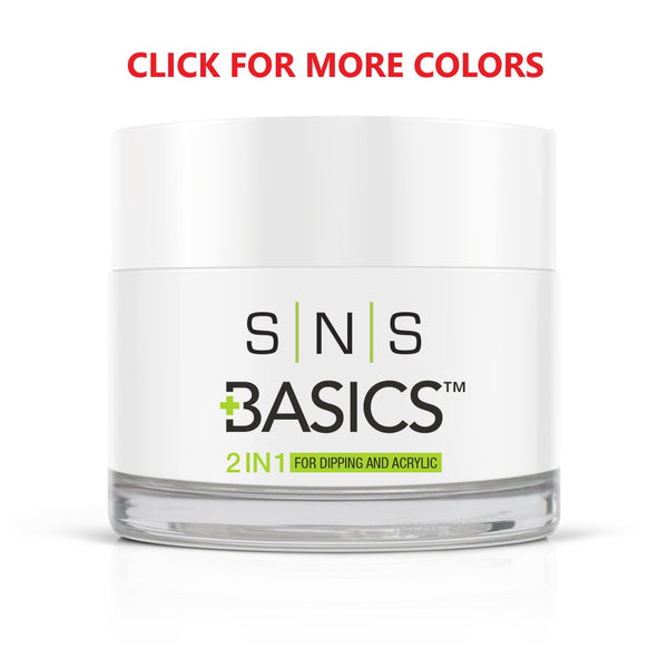 SNS 2-In-1 Basics Dip & Acrylic Powder 43g - Colors #1 to #50