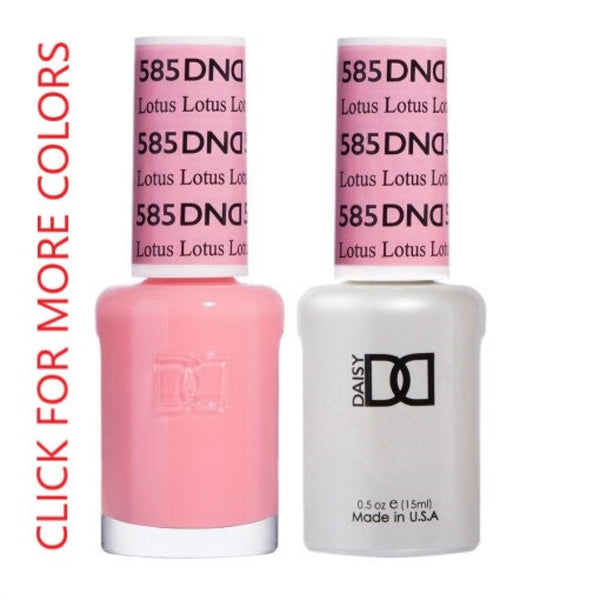 DnD Duo Gel Polish & Lacquer - Colors #585- #637