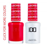 DnD Duo Gel Polish & Lacquer - Colors #638- #673