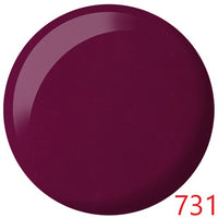 DnD Duo Gel Polish & Lacquer - Colors #711- #746