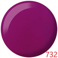 DnD Duo Gel Polish & Lacquer - Colors #711- #746