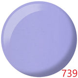 DnD Duo Gel Polish & Lacquer - Colors #711- #746