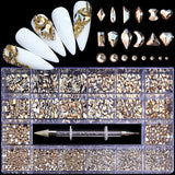 21-Grid Rhinestone Set w/ Diamond Picker