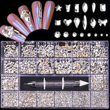 21-Grid Rhinestone Set w/ Diamond Picker