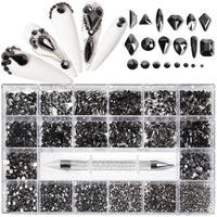 21-Grid Rhinestone Set w/ Diamond Picker