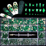 21-Grid Rhinestone Set w/ Diamond Picker